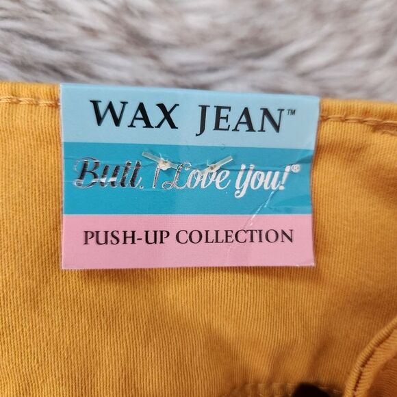 Wax Jean Butt I Love You Push-up Collection Shorts New Mustard Yellow Size 3X - Picture 5 of 10